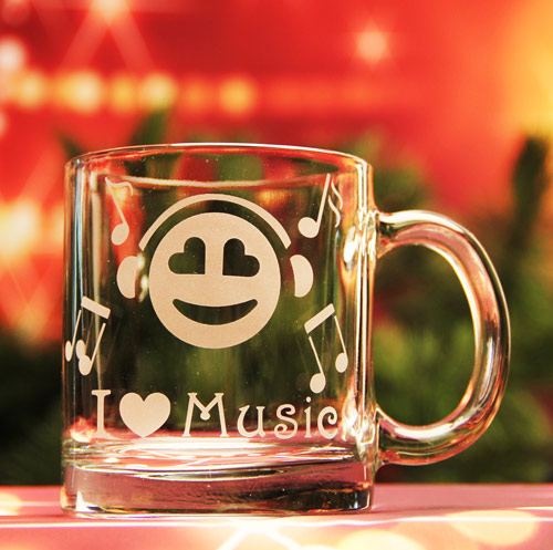 I Love Music Mug